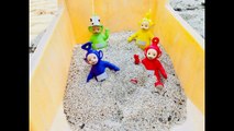 Toy DUMP TRUCK Sand Delivery on Beach Teletubbies Toys