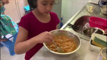KIDS SPECIAL - RESTAURANT STYLE CHILLY CHICKEN - UNDER PARENTAL GUIDANCE