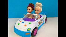 AMERICAN Girl Sparkle Dolls Convertible Toy Car Ride and Mother's Day Flower DIY Craft for Kids-
