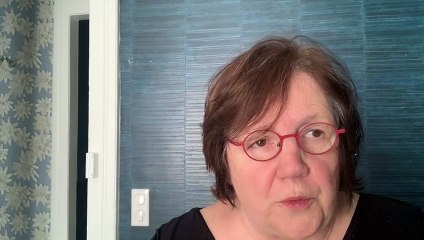 Huguette Dreikaus seule à la maison : les masques de supermarchés