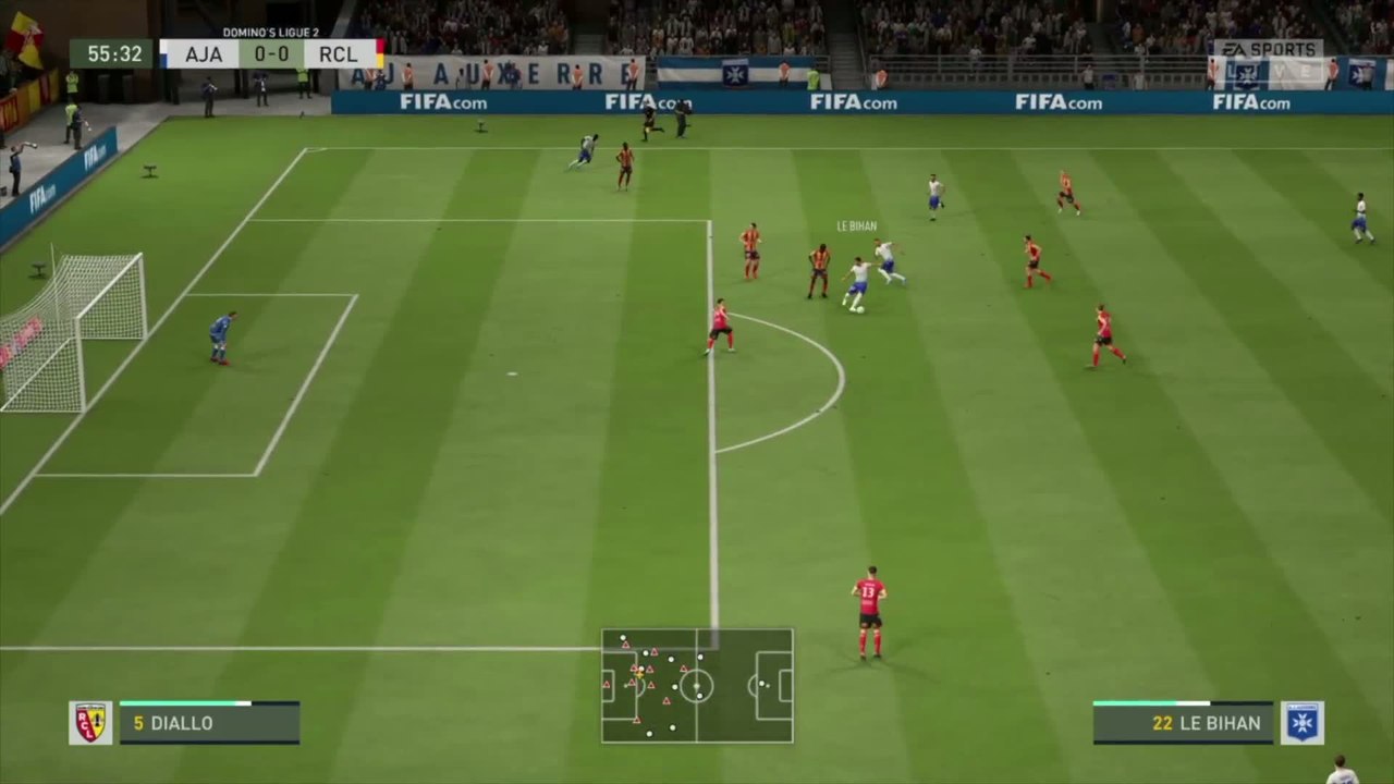 FIFA 20 : notre simulation de AJ Auxerre - RC Lens (L2 - 29e journée)