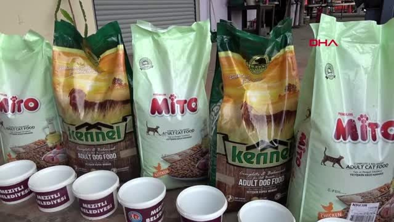 Sokak hayvanları için 'Bugün de Bizden' olsun kampanyası