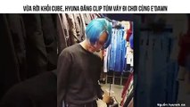 Vừa Rời Khỏi Cube, HyunA Đăng Clip Túm Váy Đi Chơi Cùng E'Dawn