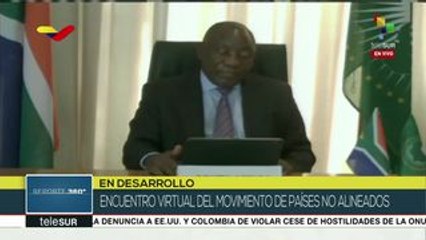 Pdte. sudafricano: ante Covid-19 se requiere una respuesta coordinada