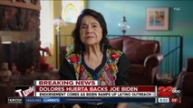 Dolores Huerta endorses Joe Biden for president