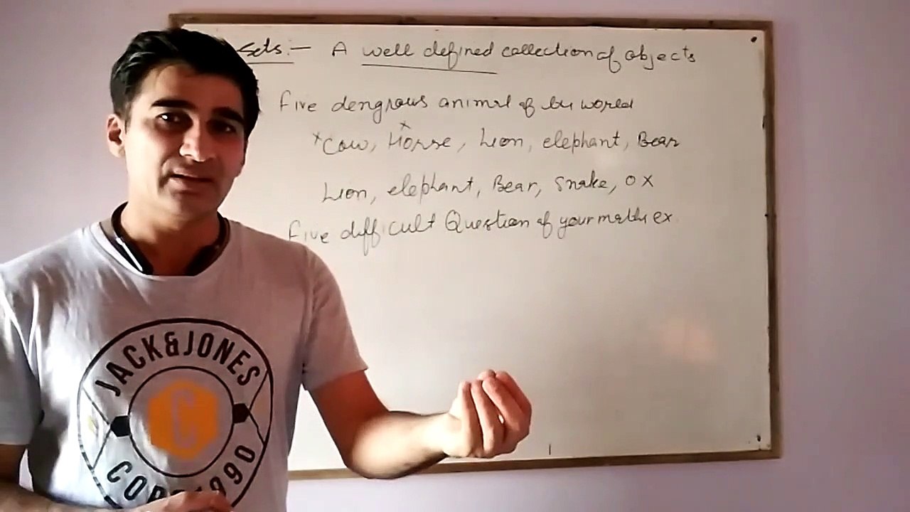 Class-XI  Sets Part-1 NCERT Ex 1.1