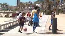 Paseos en el primer festivo de la desescalada