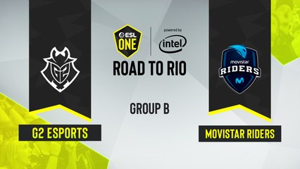 CSGO - Movistar Riders vs. G2 Esports [Inferno] Map 1 - ESL One Road to Rio - Group B - EU