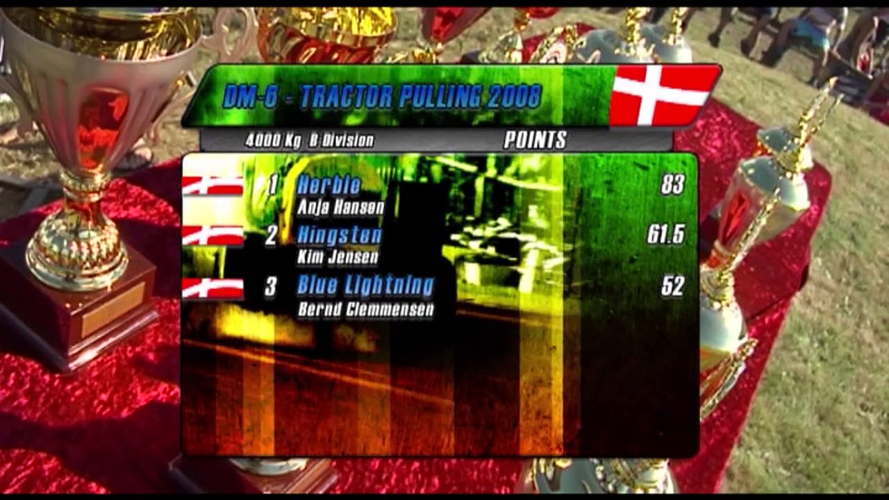 Tractor Pulling Danish Championship 2008 Rd 6  Herning Day 1 (with Eurocup)