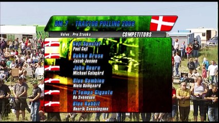 Tractor Pulling Danish Championship 2008 Rd 7 Frederiksund