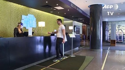 Coronavirus: à Moscou, des chambres d'hôtel pour les soignants