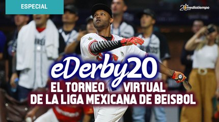 Presentan el eDerby20, el torneo virtual de la Liga Mexicana de Beisbol