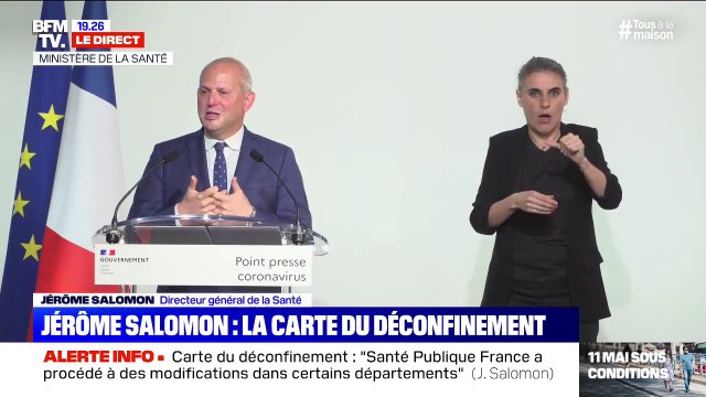 Masques dans la grande distribution: selon Jérôme Salomon, la réquisition est toujours valable