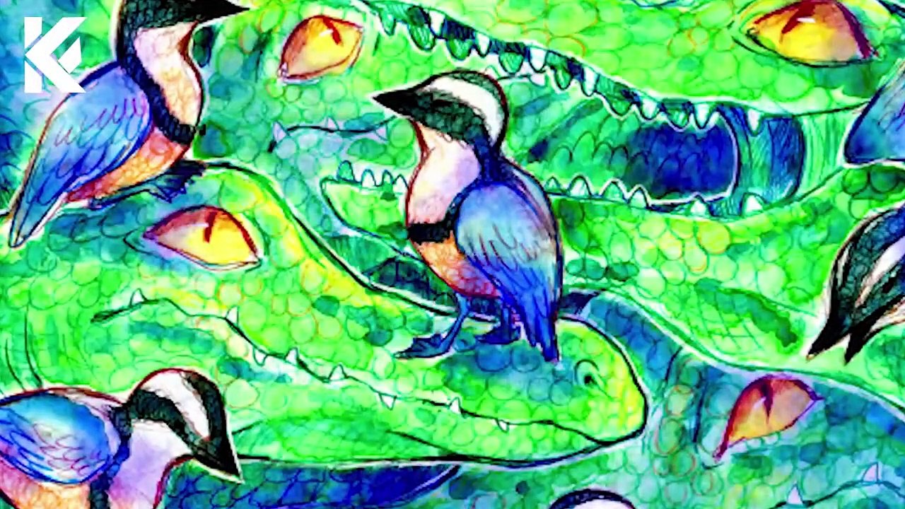 Why Birds Cleaning Crocodile's Mouth In Urdu Hindi