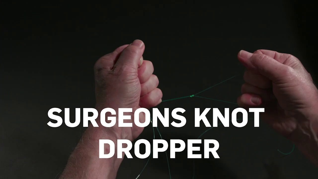 How to tie a Surgeons Knot Dropper Loop video Dailymotion