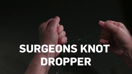 How to tie a Surgeons Knot Dropper Loop