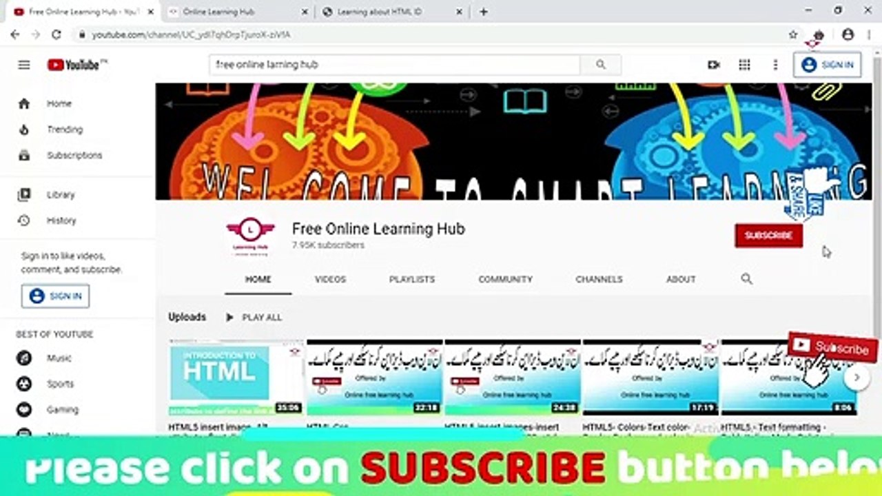 HTML5 - Iframe Attribute- CSS -Website designing - Border -  Part # 15 in urdu