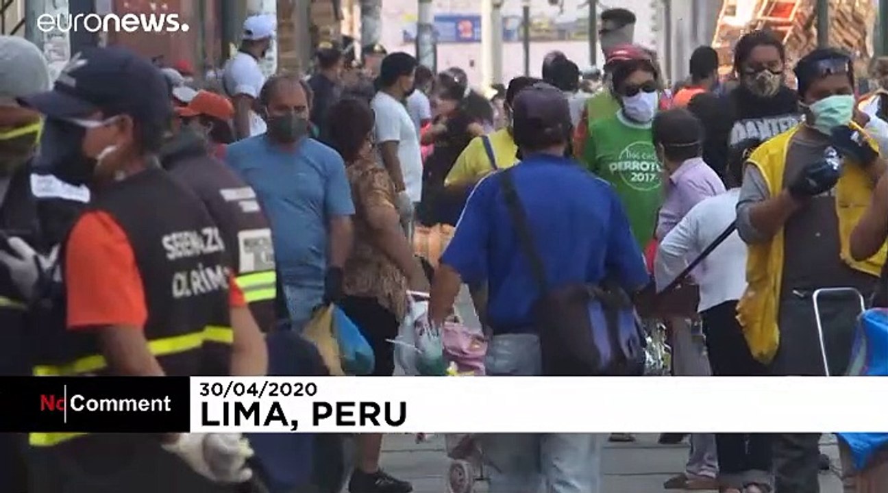 Au Pérou, les marchés en plein air sont devenus des foyers de contagion du coronavirus