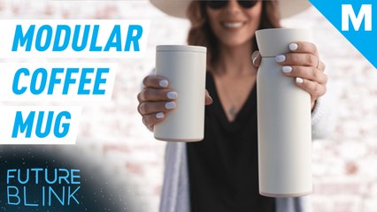 Stash both your coffee and water in this modular mug — Future Blink
