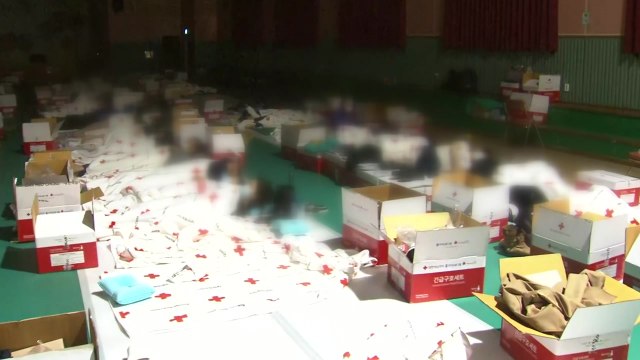 '고성 산불' 주민·군인 긴급 대피...이 시각 대피소 / YTN