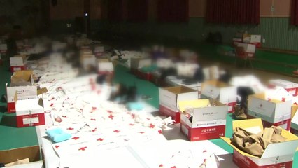 '고성 산불' 주민·군인 긴급 대피...이 시각 대피소 / YTN