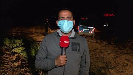 TEKİRDAĞ Jandarma kaçak geçiş yapılan tarlalarda gece nöbetinde