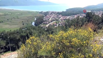 Muğla’nın ‘Sakin Kent’ unvanlı turistik Akyaka Mahallesi sessizliğe büründü