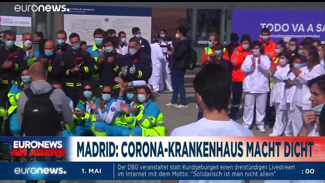 Alles anders an diesem 1. Mai 2020 - Euronews am Abend vom 1.5.