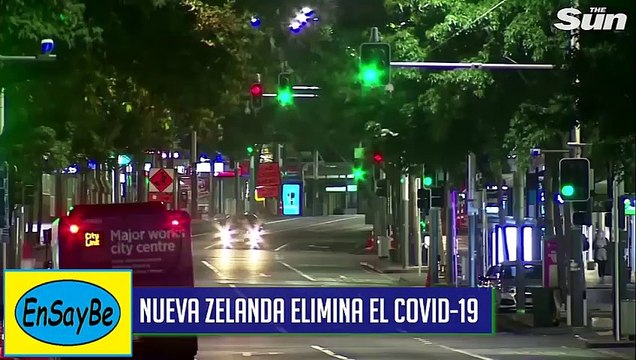 NUEVA ZELANDA ELIMINA CONTAGIOS POR CORONAVIRUS COVID-19 / 2020