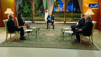 الرئيس تبون: الجزائر لن تتخلى عن الشقيقة ليبيا ونحن قادرون على حل الازمة