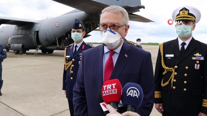 Türkiye'nin 2. tıbbi yardım uçağı ABD'ye ulaştı
