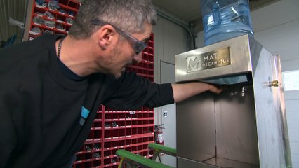 Un lavabo portatif pour sa laver les mains sur les chantiers