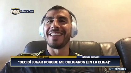 "Decidí jugar (eLiga MX) porque me obligaron": Nahuel Guzmán: Central Fox