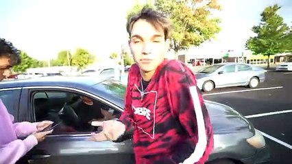 Damaged strangers cars and GAVE AWAY NEW ONE!