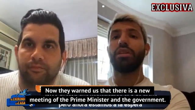 Aguero remains in the dark on Premier League restart