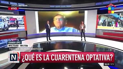 Eduardo López habló sobre los rumores de la "cuarentena optativa"