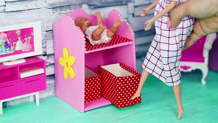16 LOCOS TRUCOS PARA UNA GUARDERÍA DE BARBIE / IDEAS PARA BARBIE Y SU BEBÉ