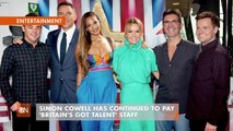Simon Cowell Helps 'Britain's Got Talent' Crew