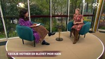 COVID-19; Cecilie Hodther fortæller om at føde i en Corona-tid | Go aften Live | TV2 Danmark