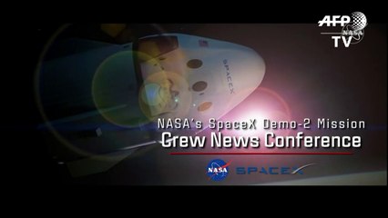 Скачать видео: SpaceX e Nasa vão enviar astronautas ao espaço durante pandemia