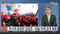 [토요와이드] 김정은, 활짝 웃으며 등장…건강 이상설 일축