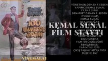 100 NUMARALI ADAM KEMAL SUNAL FİLM SLAYTI