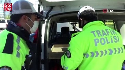 Sokağa çıkma kısıtlamasına uymayan şoförden ilginç savunma