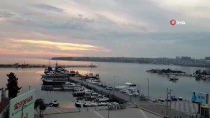 Silivri halkı eve çekildi, sahilde kuş sesleri yankılandı