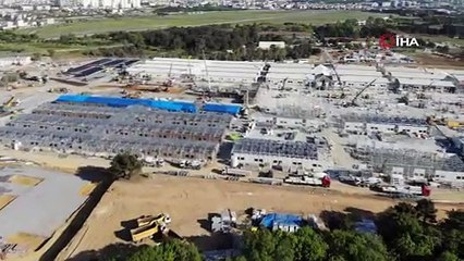 Sancaktepe pandemi hastanesi yükseliyor