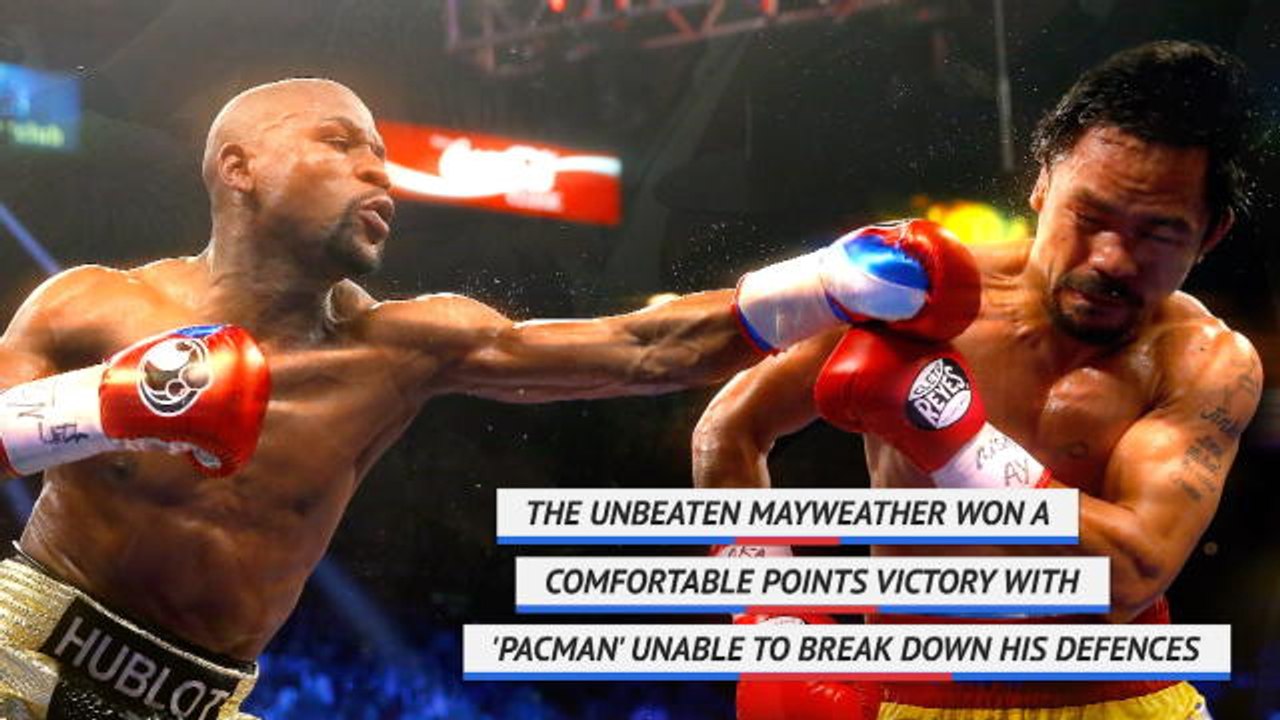On this Day: Mayweather beats Pacquiao in 'Fight of the Century'