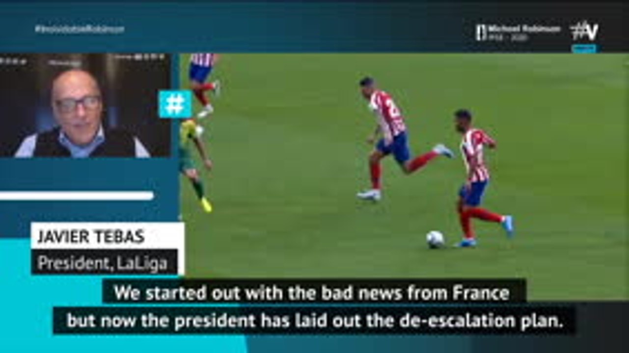 LaLiga president moots June for league restart