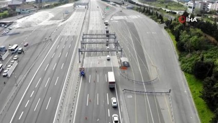 İstanbullular sokağa çıkma kısıtlamasına büyük oranda uyuyor