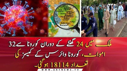 Confirmed Coronavirus Cases In Pakistan Stand At 18,114