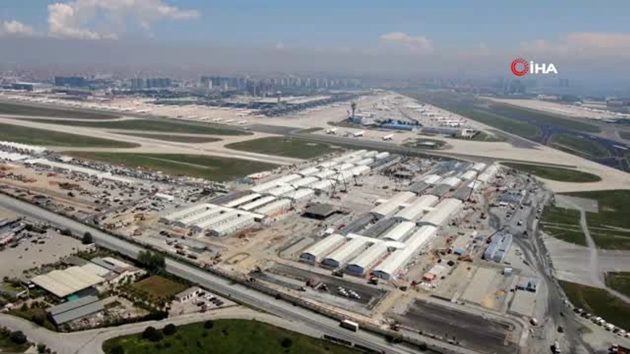 Yeşilköy hastanesine ilk ofis malzemeleri geldi